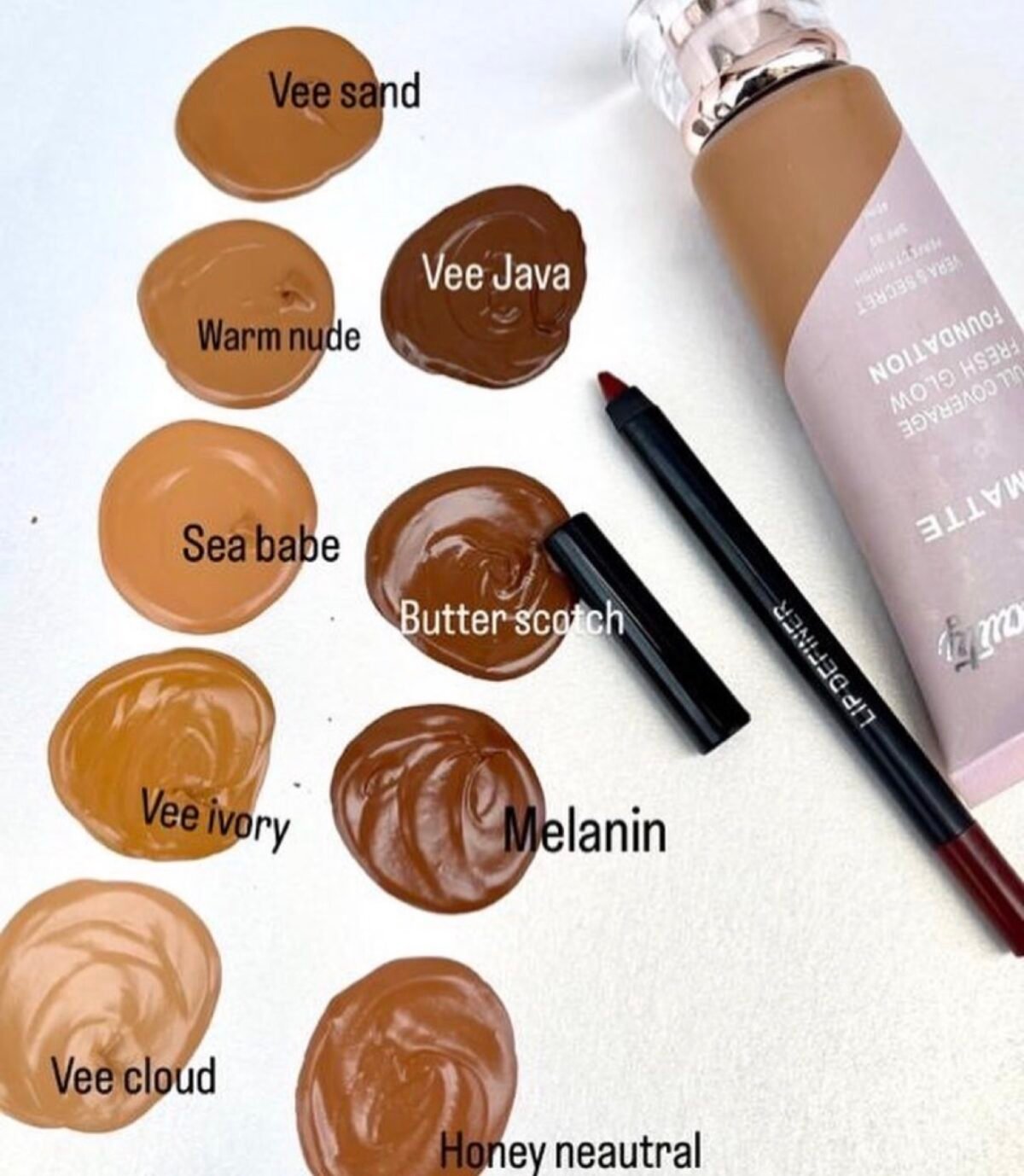 Vee beauty pro matte full coverage tube foundation - Image 2