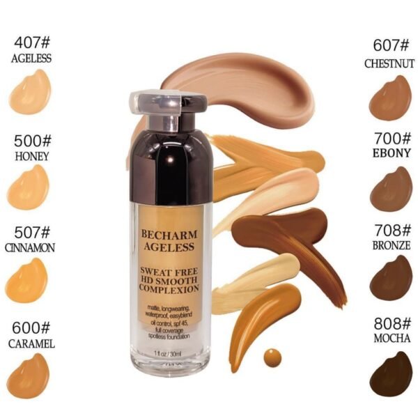 becharm ageless sweat free foundation