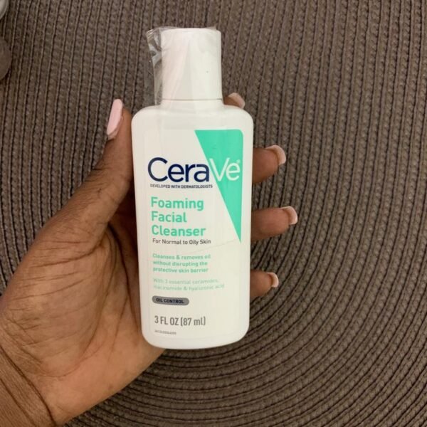 CeraVe foaming facial cleanser 3oz
