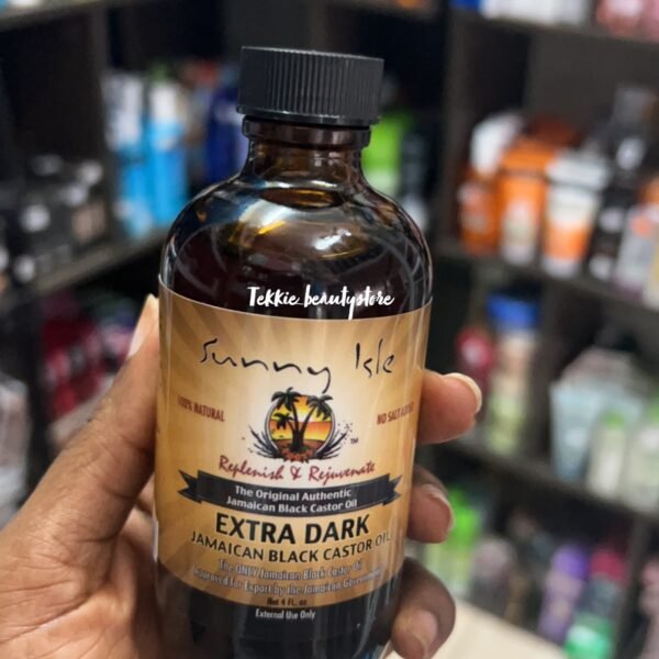 Sunny isle Jamaican black castor oil (jbco 4 oz) - extra dark