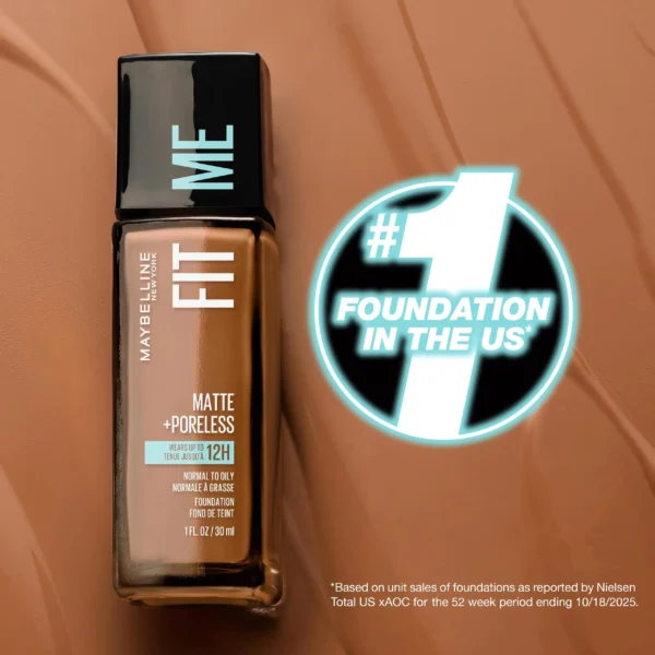 Maybelline Fit me Matte and Poreless Foundation