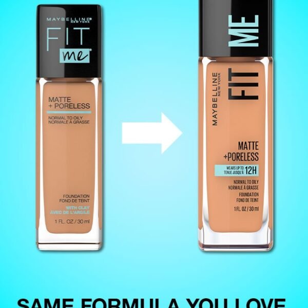 Maybelline Fit me Matte and Poreless Foundation