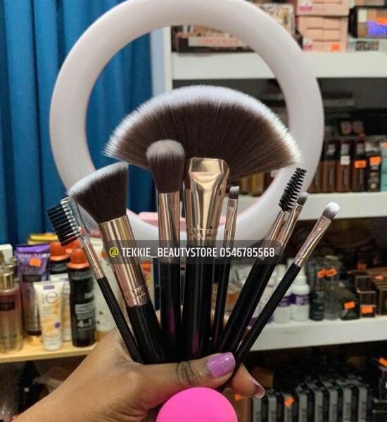 brush set + beauty blender