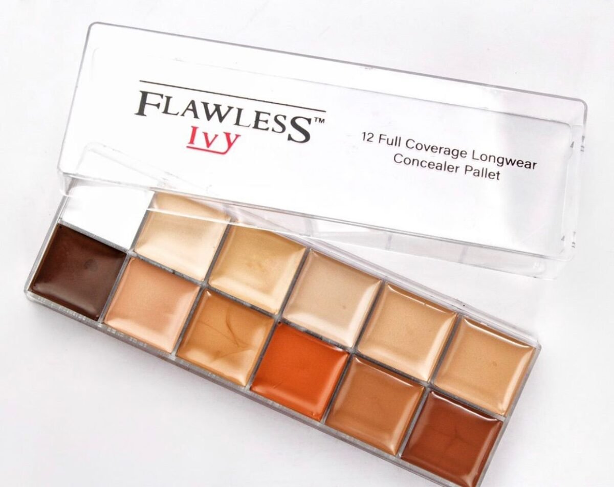 Flawless Ivy full coverage long wear 12 in 1 concealer palette - Image 2