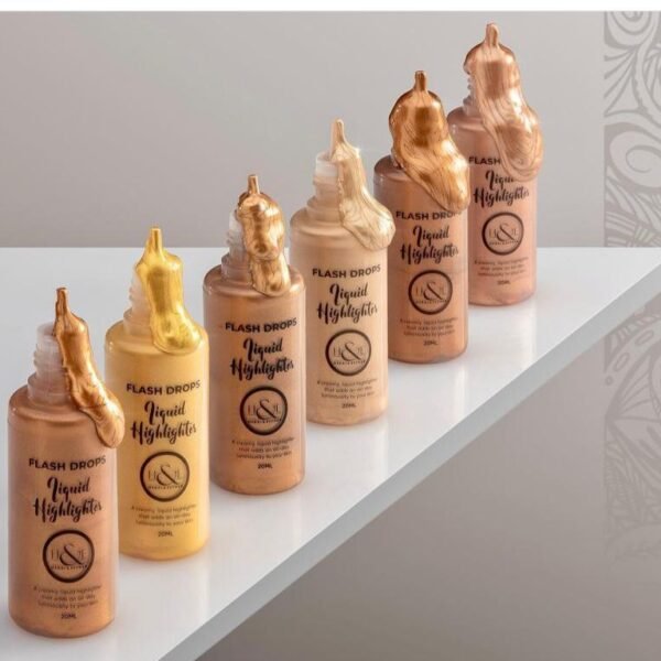 Hegai & Esther flash drop liquid highlight