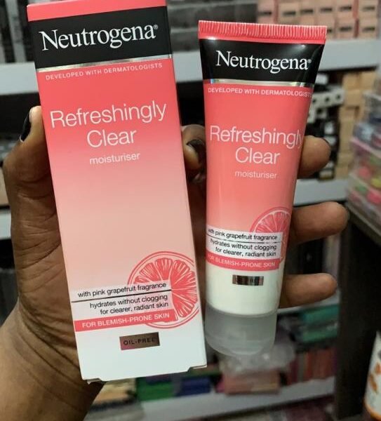 neutrogena  refreshingly clear pink grapefruit face moisturizer