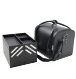 Cosmetics / Makeup bag (leather) - Image 3