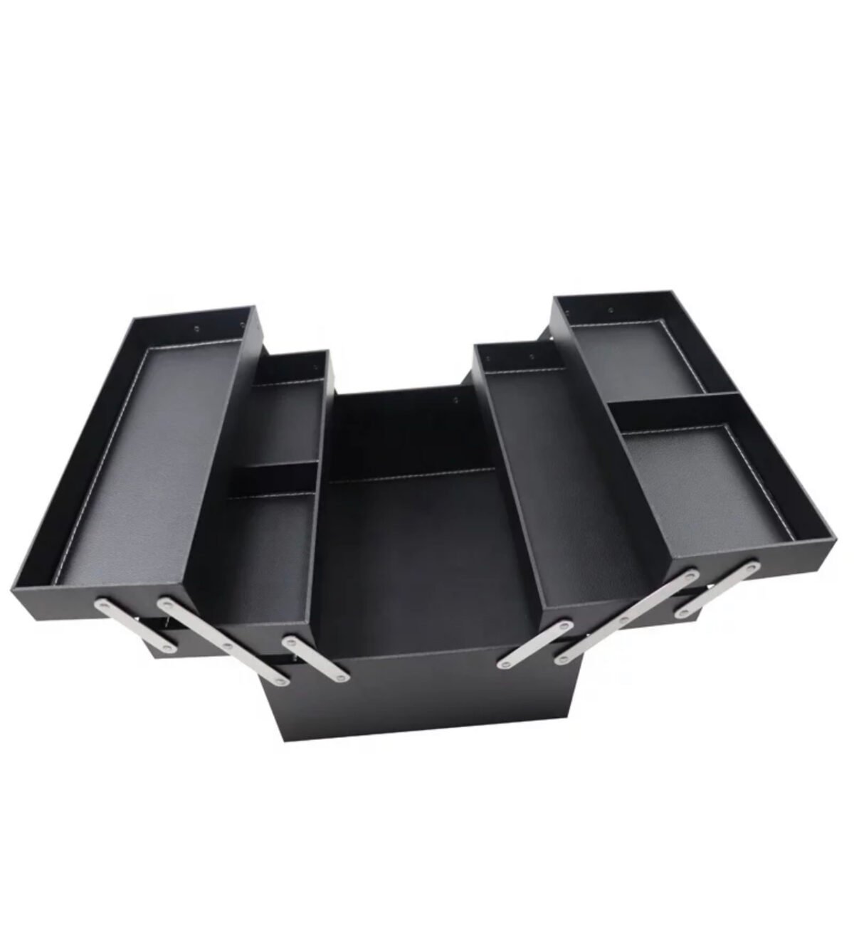 Cosmetics / Makeup bag (leather) - Image 4