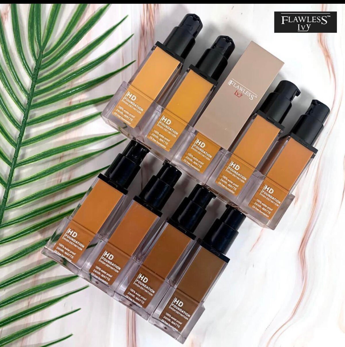 New Flawless Ivy HD Foundation- Bottle - Image 2