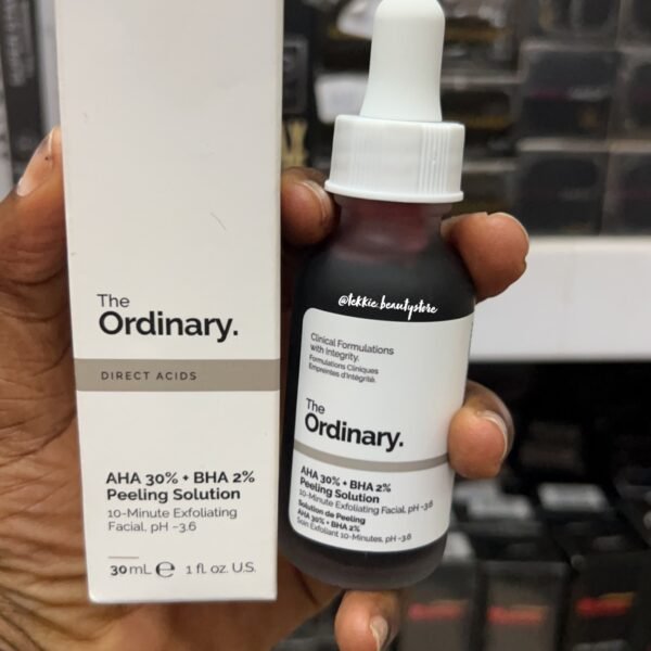The Ordinary AHA 30% + BHA 2% peeling solution