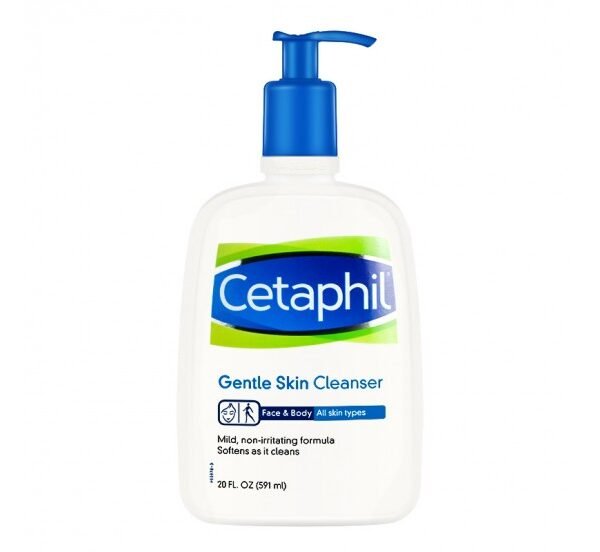 Cetaphil gentle cleanser (591 mls - large )