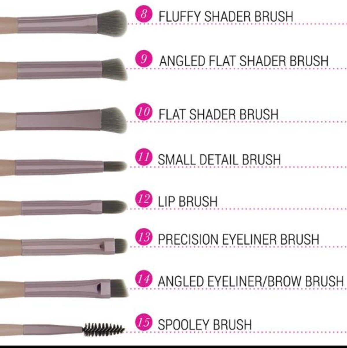 BH Cosmetics lavish elegance brush set - Image 3
