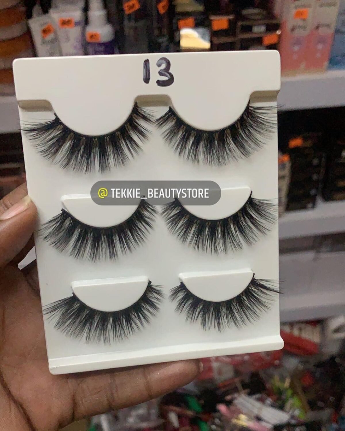 3 pairs strip eye lash pack - 13 - Image 1