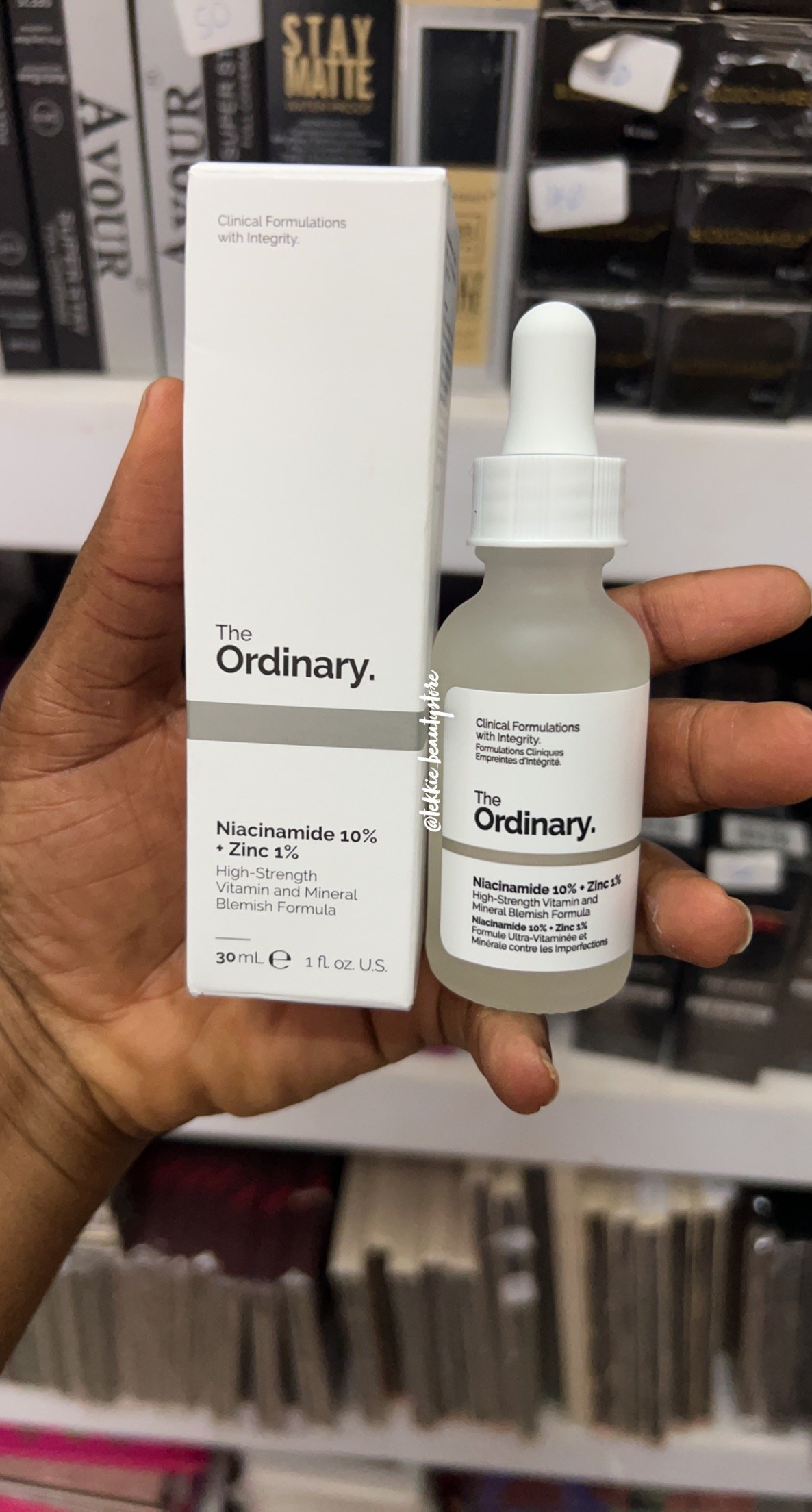 The Ordinary Niacinamide 10% + Zinc 1% Serum – 1oz (30mL) 2-Pack, Vegan & Cruelty-Free