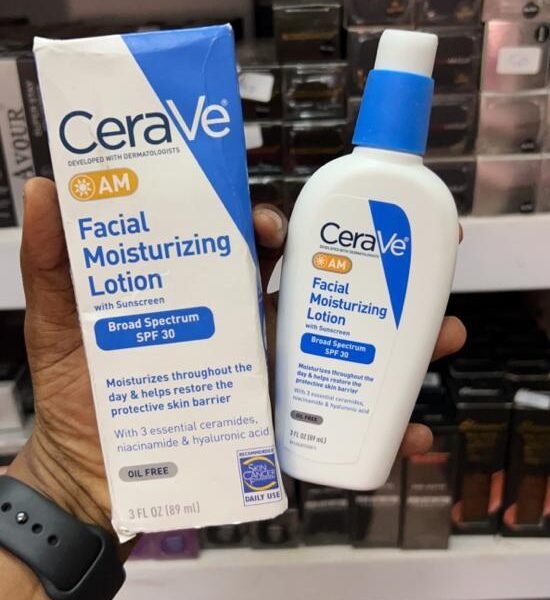Cerave AM  facial moisturizing lotion with sunscreen spf 30