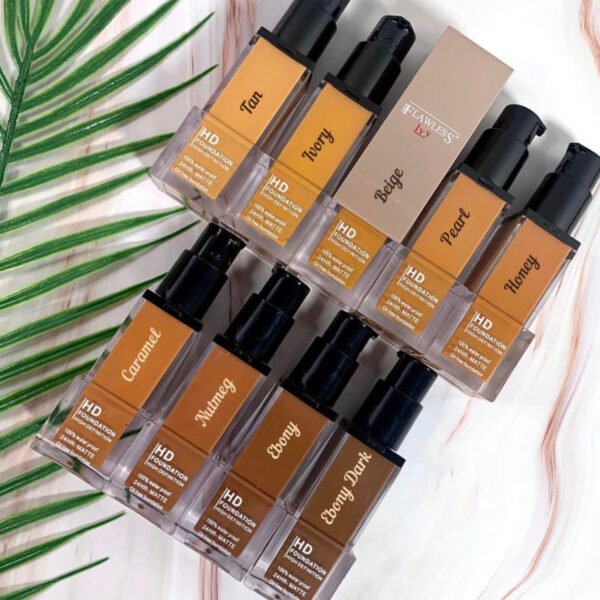 New Flawless Ivy HD Foundation- Bottle