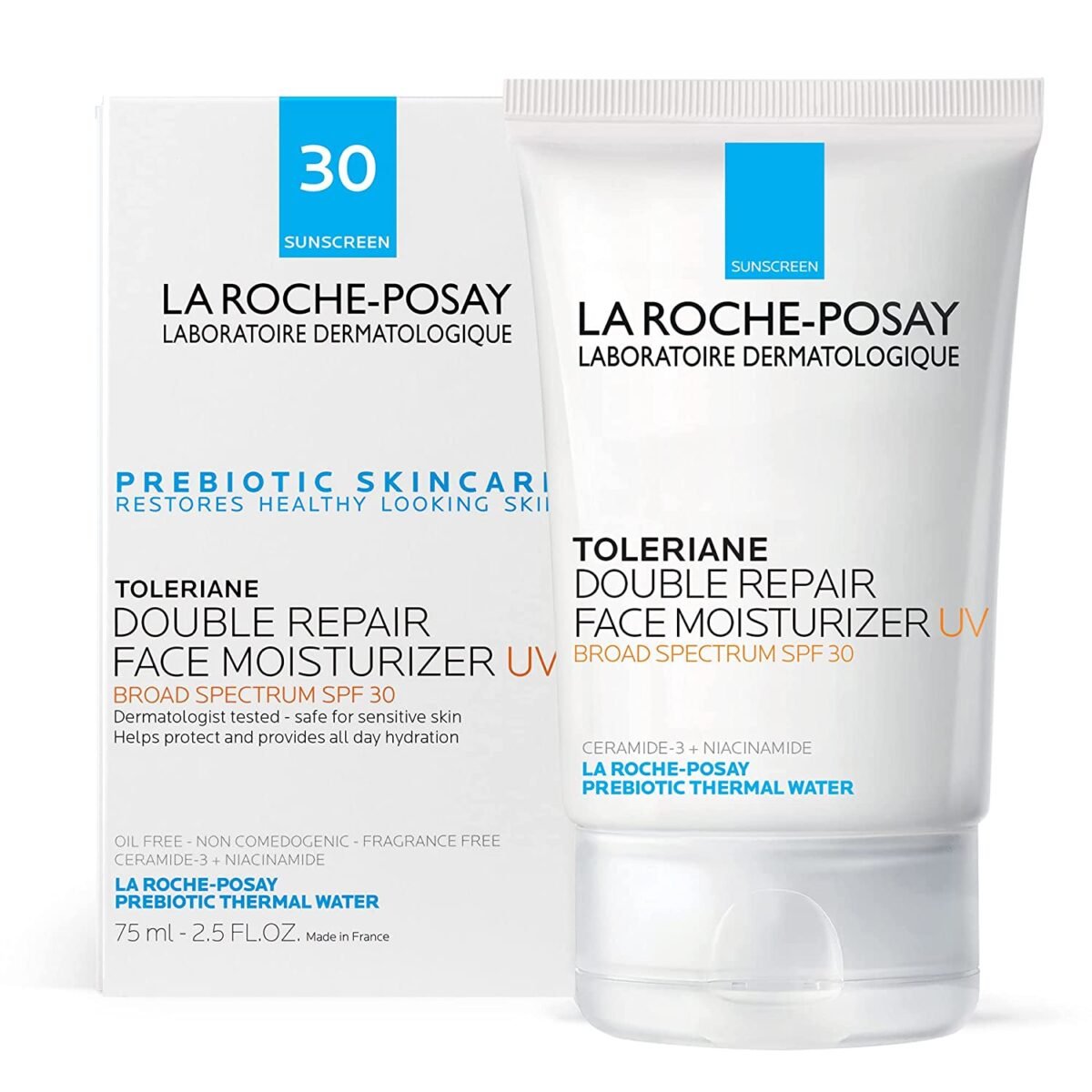 La Roche-Posay Toleriane Double Repair Moisturizer + sunscreen spf 30 - Image 1