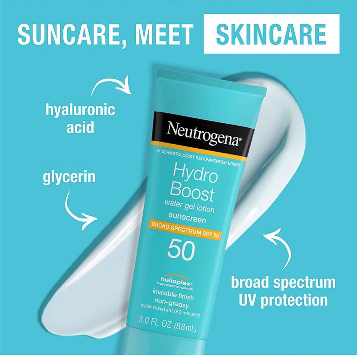 Neutrogena hydroboost sunscreen (spf 50) - Image 1