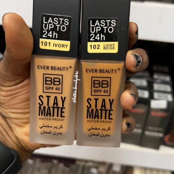 Ever beauty BB stay matte foundation
