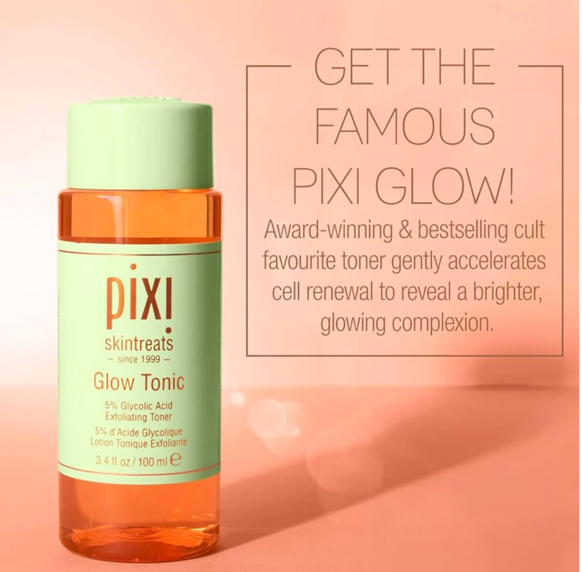 Pixi glow tonic 5% Glycolic (100 ml) - Image 1
