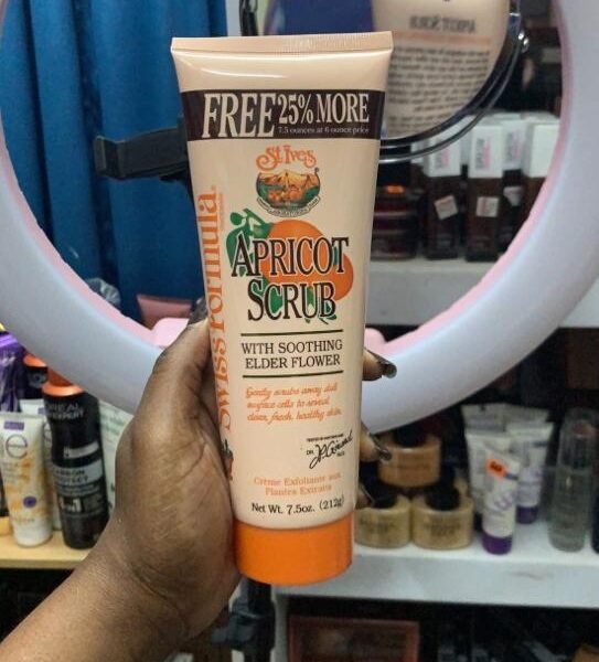 Swiss formula apricot scrub