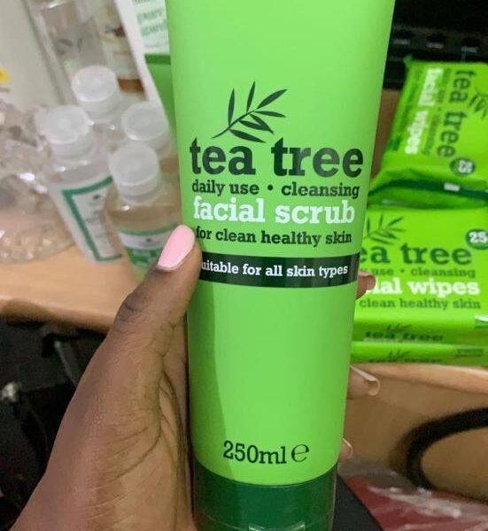 tea tree face scrub