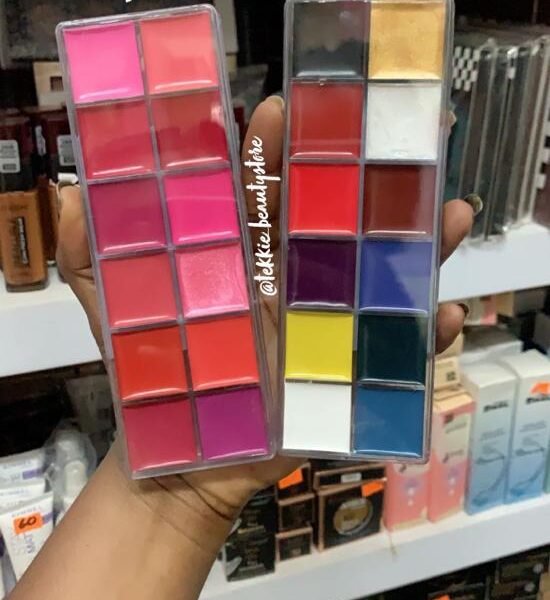 unbranded pigmented lip palette