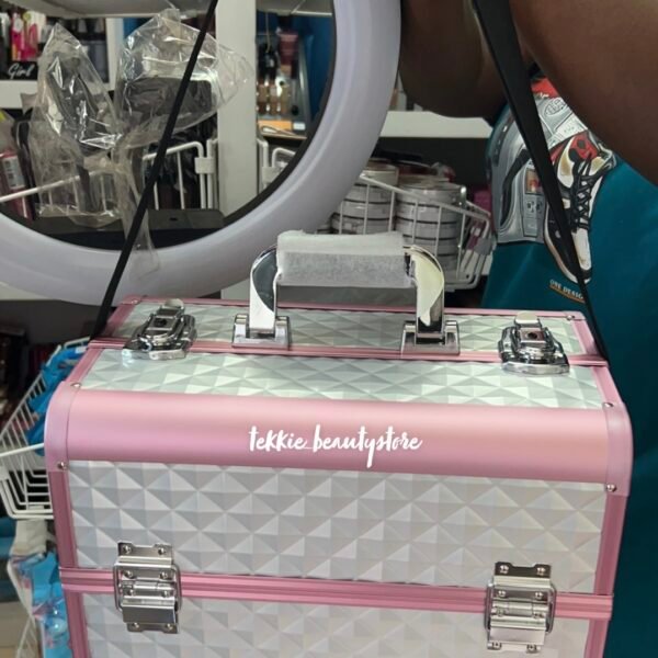 Hard body makeup box (with strap)