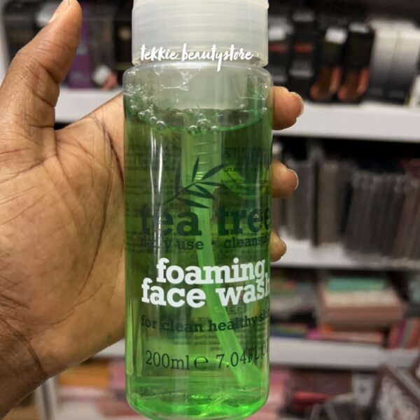 Xhc tea tree foaming facial wash
