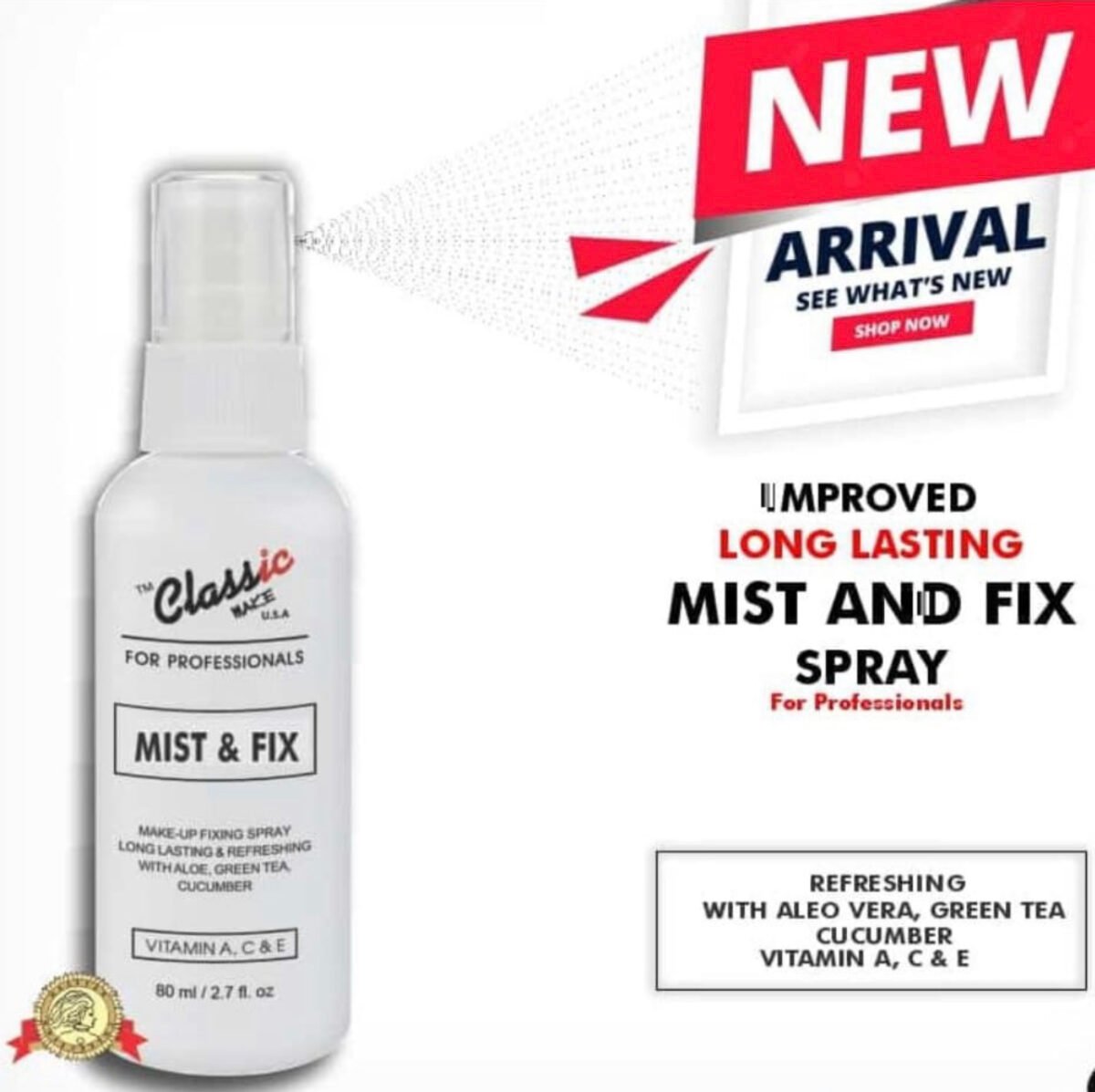 Classic mist & fix makeup fix spray - Image 1