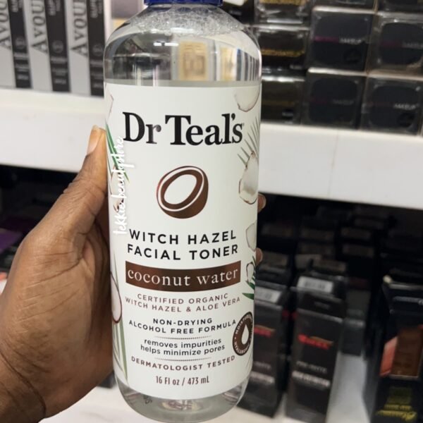 Dr Teals witch hazel toner - coconut