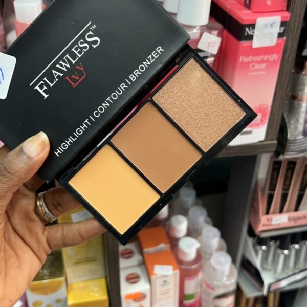 Flawless ivy face definer/ contour kit - medium to light