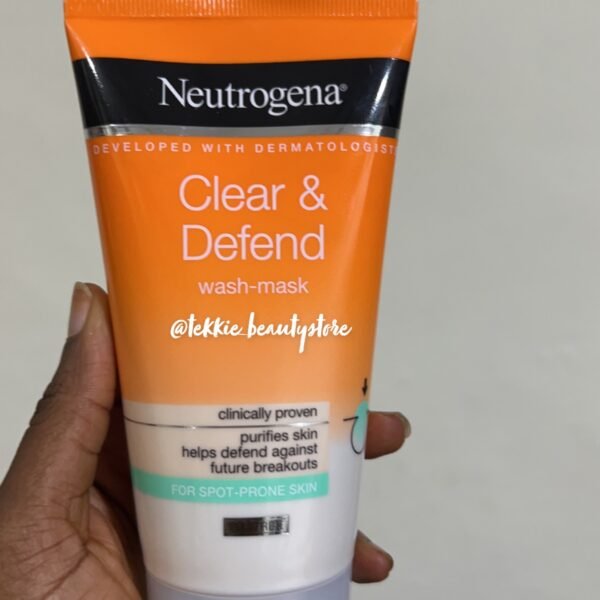 Neutrogena clear and defend wash / mask