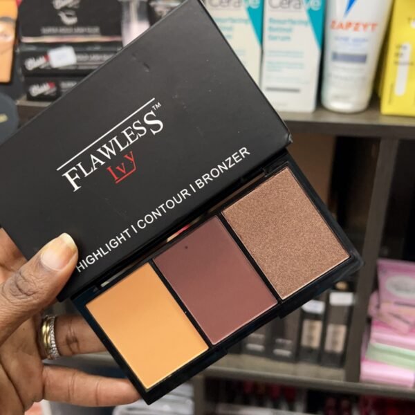 Flawless ivy face definer/ contour kit - dark (ebony)