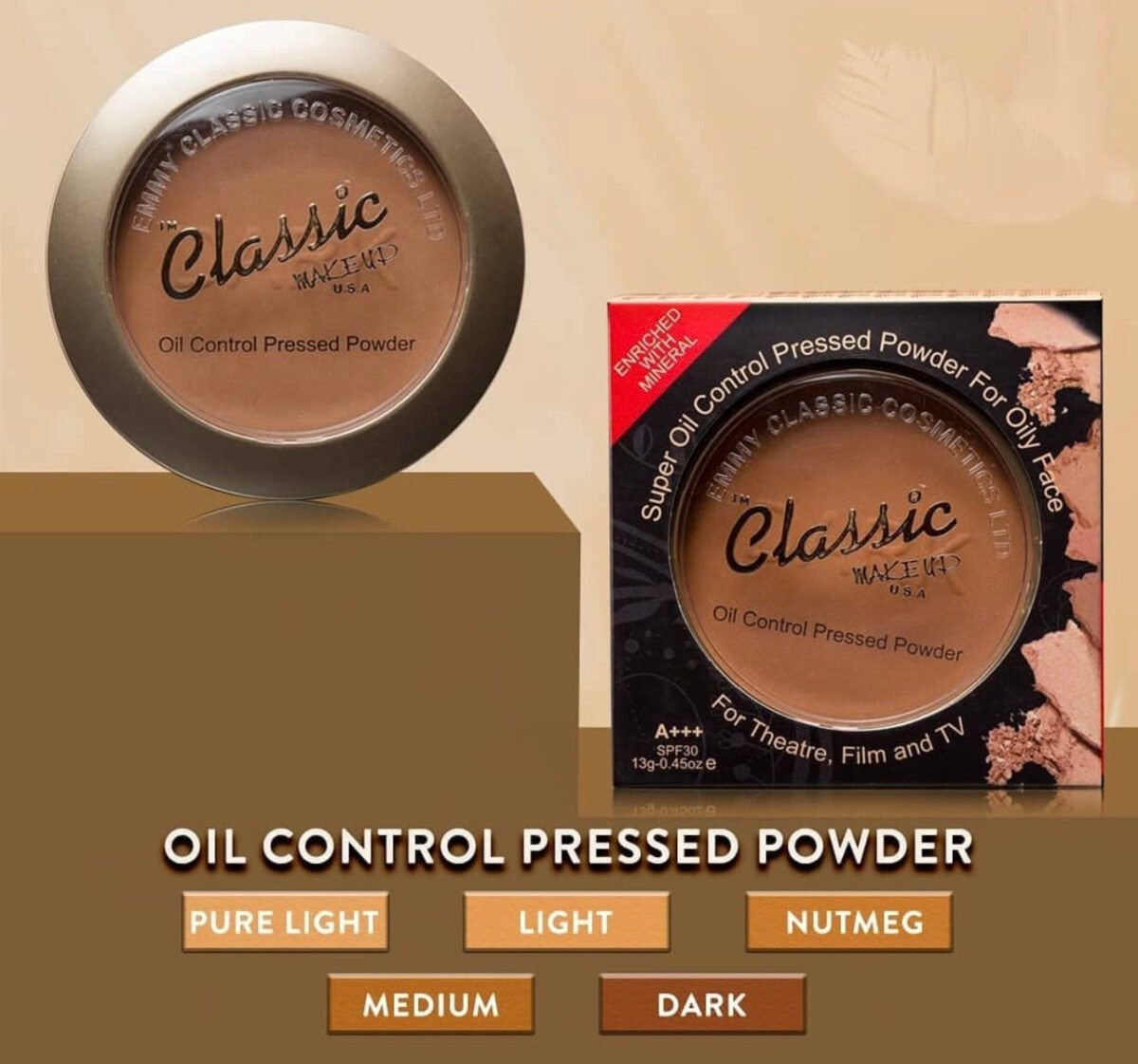 Classic oil control pressed powder - Image 1