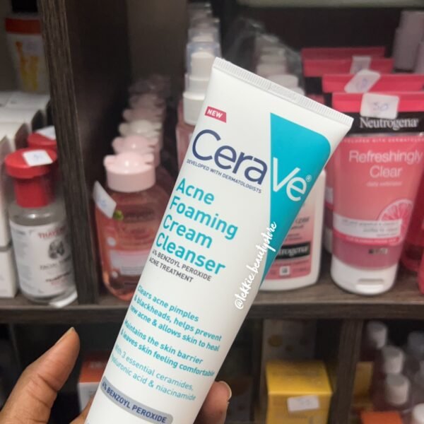Cerave acne foaming cream cleanser -5oz