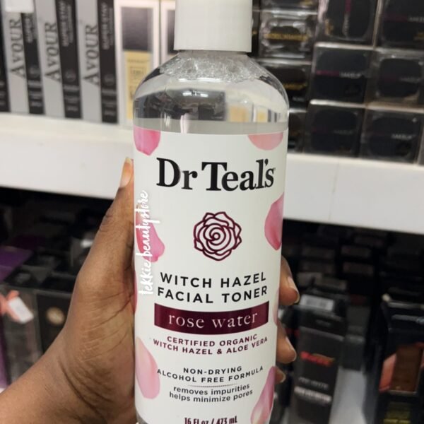 Dr Teals witch hazel toner - rose water