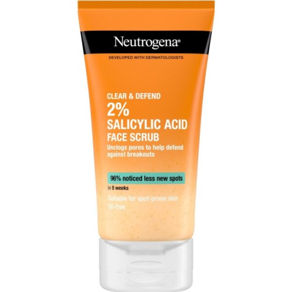 Neutrogena clear and defend scrub