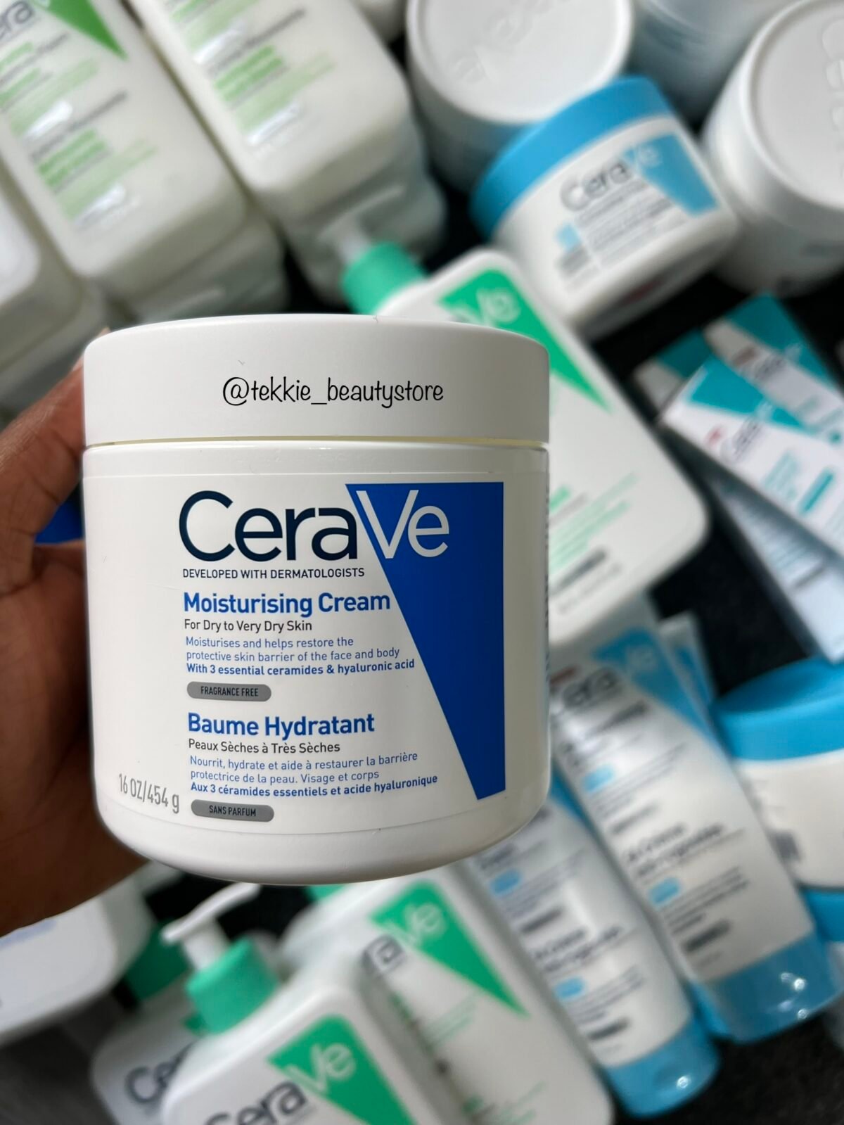 Cerave moisturizing cream - 16 oz (no pump) - Image 1