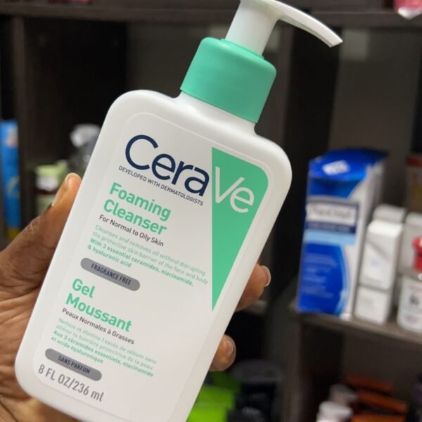 Cerave foaming cleanser- 8 oz