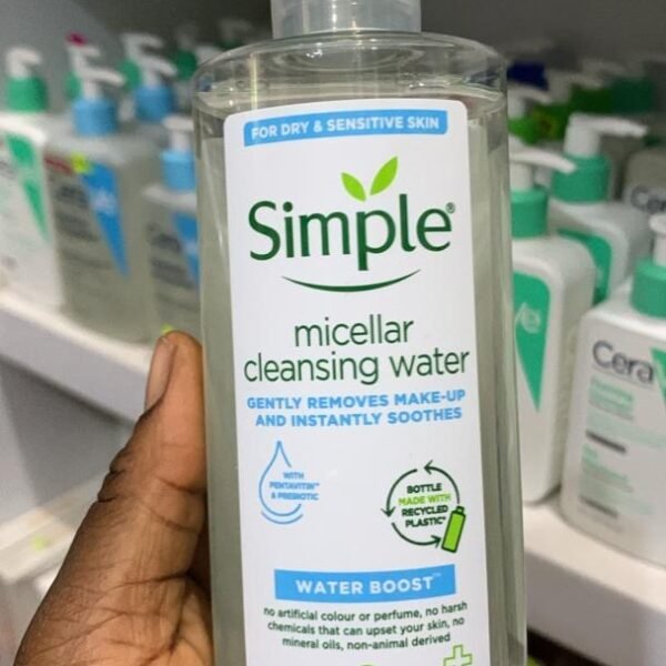 Simple micellar cleansing water 200 ml | waterboost