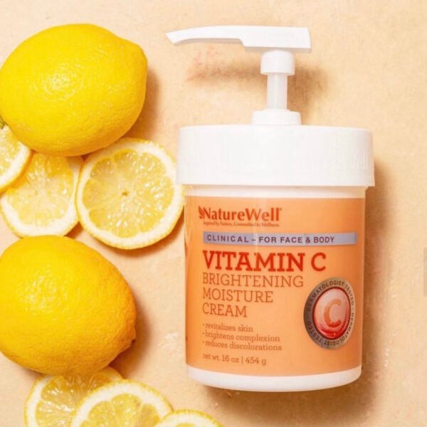 Naturewell vitamin c brightening moisture cream for face & body