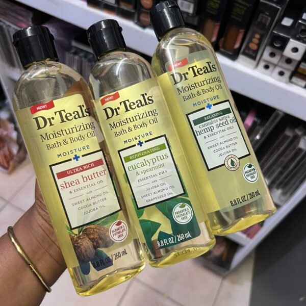 Dr Teal’s moisturizing bath and body oil