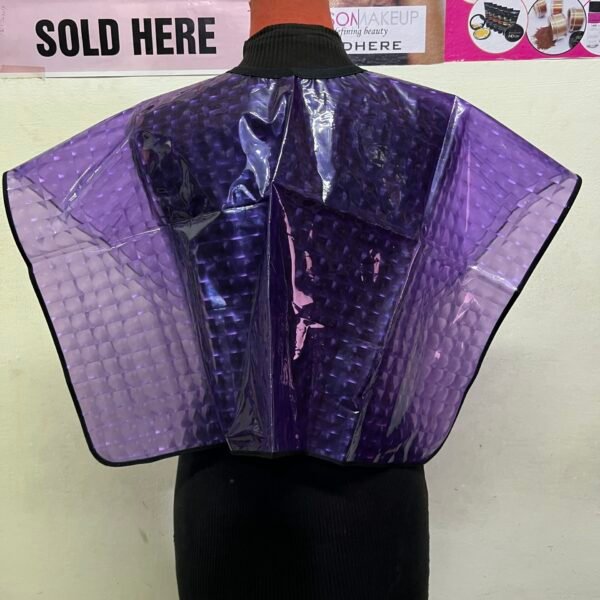 Plastic cape - purple