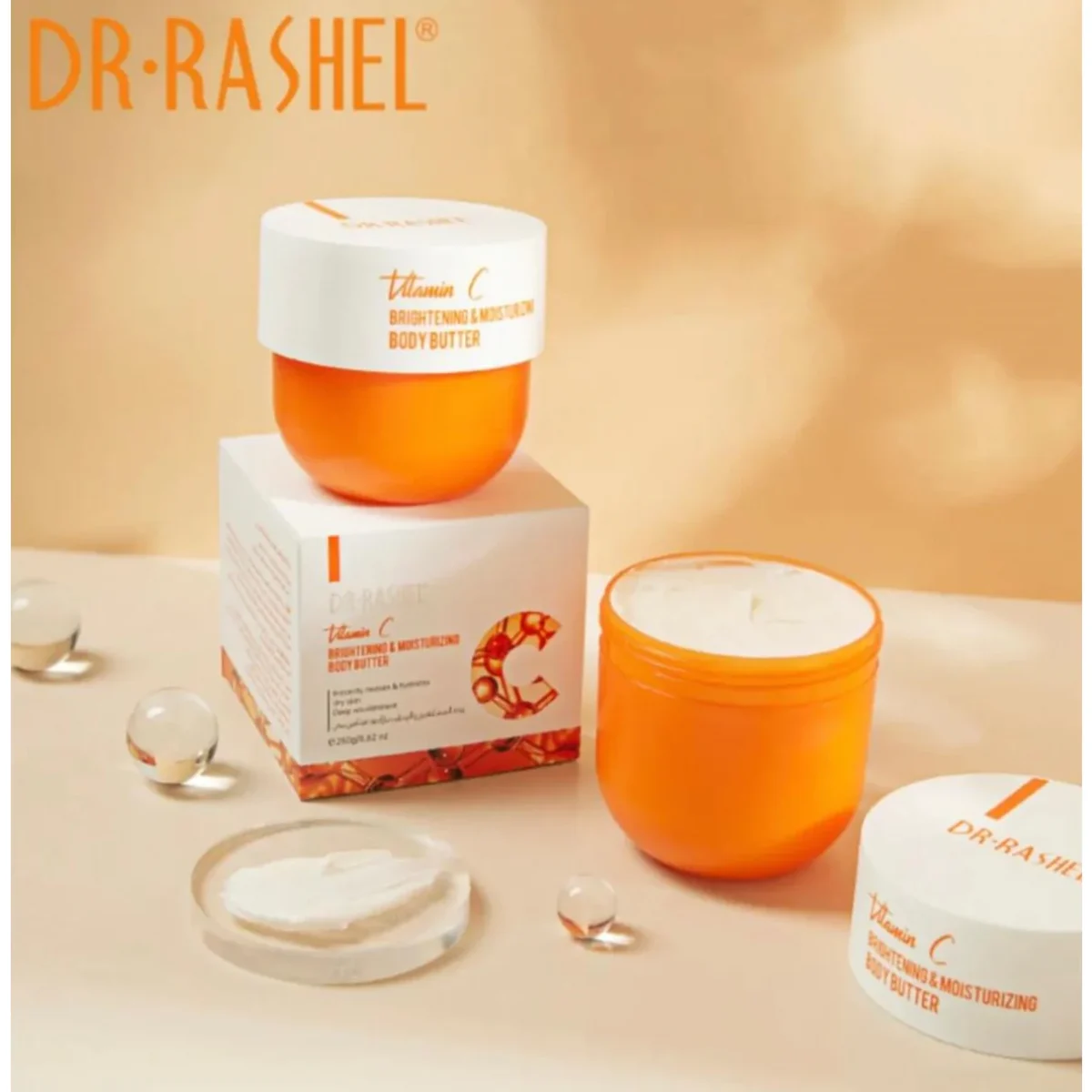 Dr. Rashel Vitamin C Brightening & Moisturizing Body Butter - Image 1