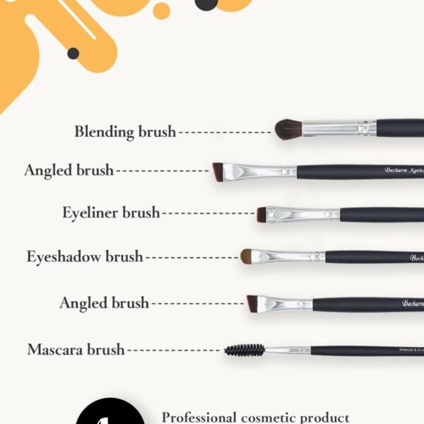 Becharm eyes area brush set