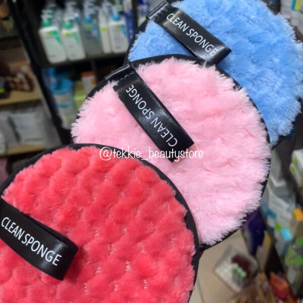 Clean sponge - makeup application and removal sponge