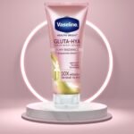 Vaseline Healthy Bright Gluta-Hya Serum Burst Lotion Dewy Radiance 300ml / for face & body - Image 2