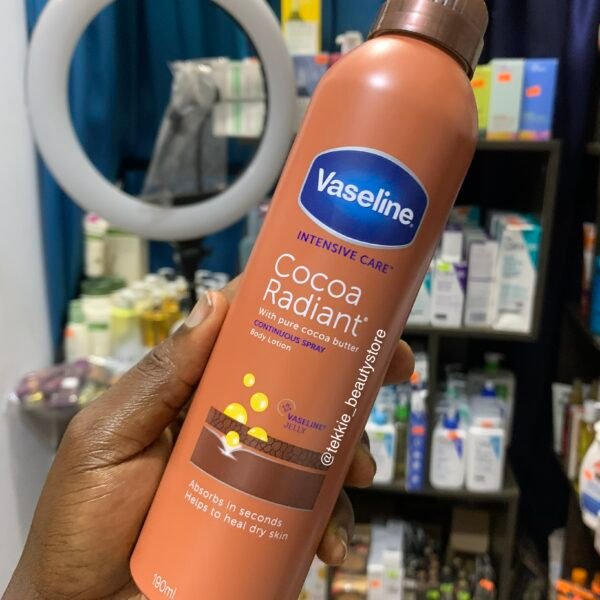 Vaseline Intensive Care Cocoa Radiant Body Spray Moisturiser 190 ml