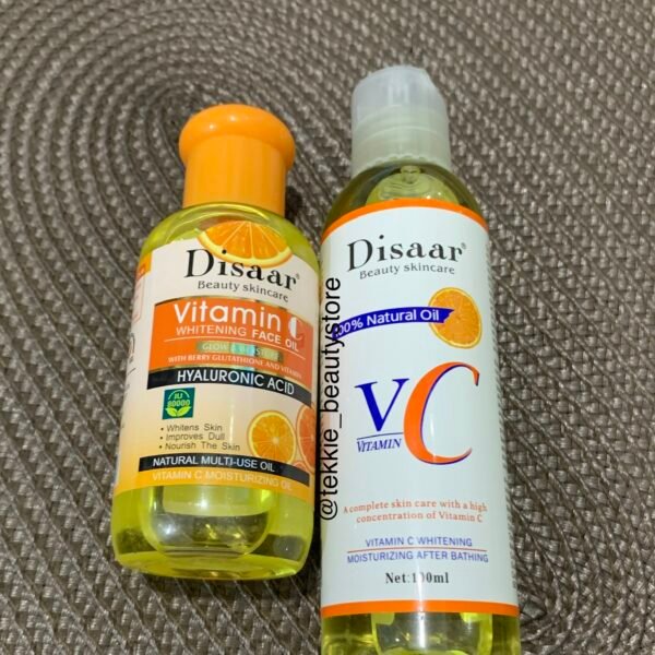 Disaar vitamin c brightening face and body oil